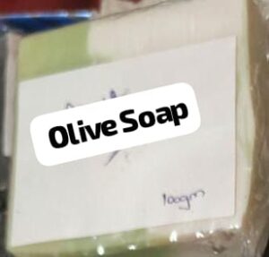 "Olive Soap Handmade by Priya Raj Soaps - Cold Pressed and Crafted with Care for Soft, Nourished Skin" ప్రియ రాజ్ సోప్స్ hand తయారుచేసిన ఒలివ్ సాపు - cold pressed, సహజమైన మృదువైన, పోషకమైన చర్మం కోసం